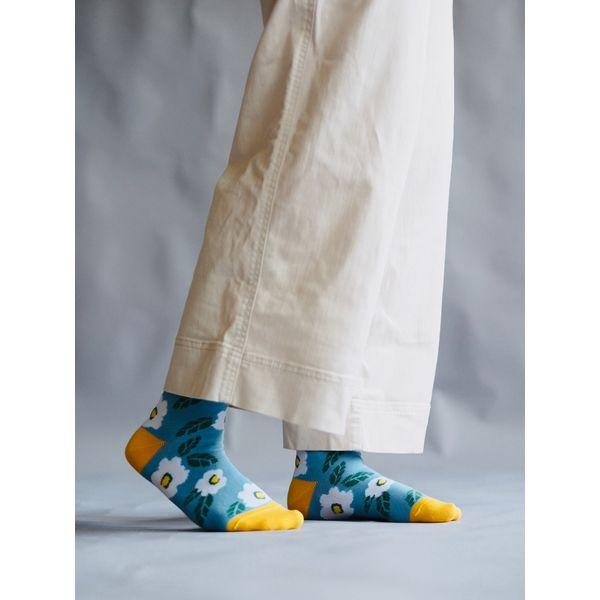 Flowers -luomupuuvillasukka