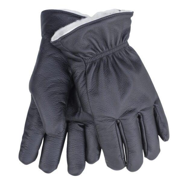 Peurannahkasormikkaat miehille villavuorilla – musta