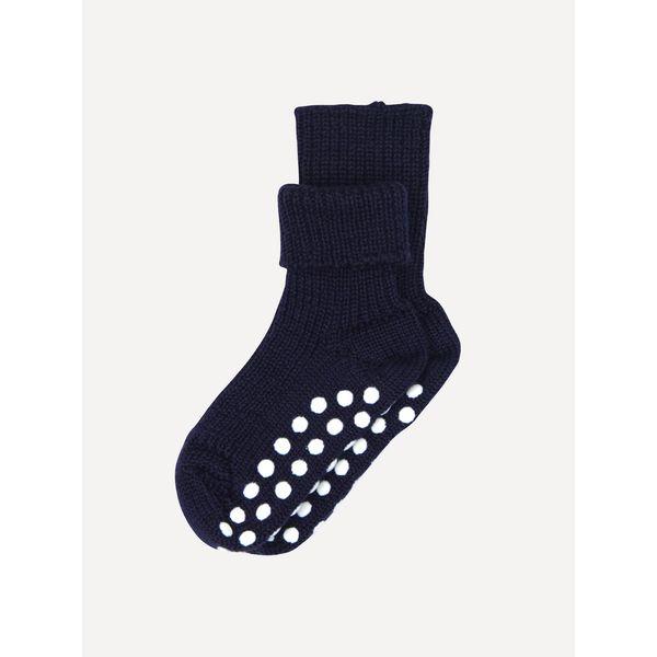 Lasten jarrusukat villaa, sininen