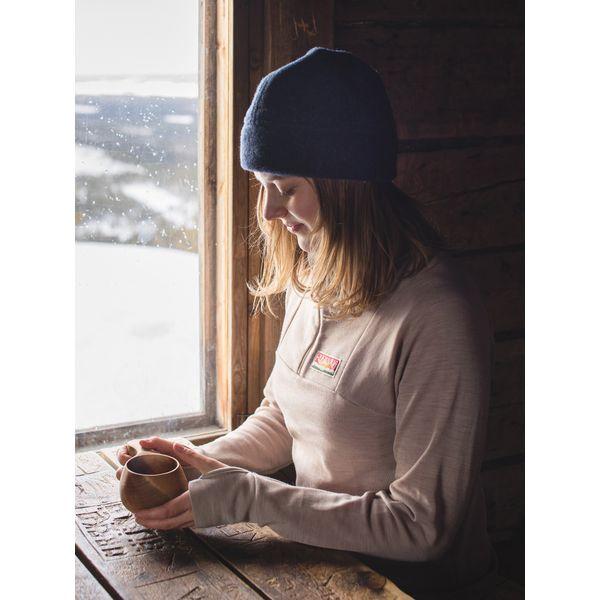 Ulkoilupaita merinovillaa, unisex - Hiekka