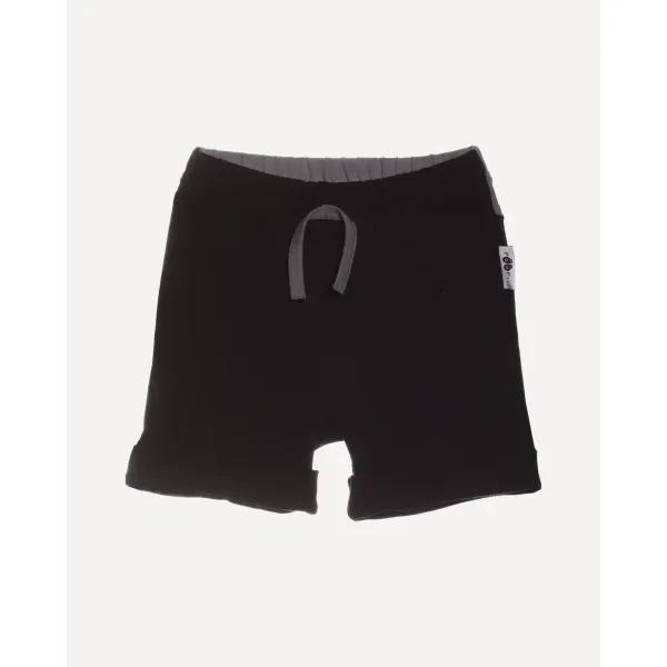 KAARI shortsit, musta - tummanharmaa