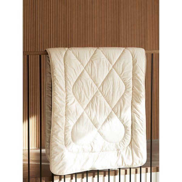 Petauspatja villatäytteellä, valkoinen