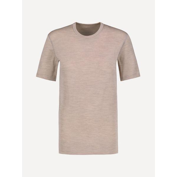 T-paita merinovillaa, unisex - Hiekka