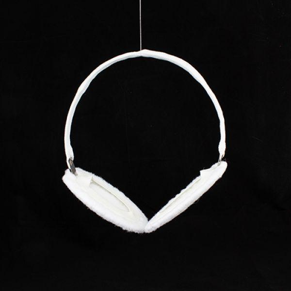 Korvalappu Fleece valkoinen