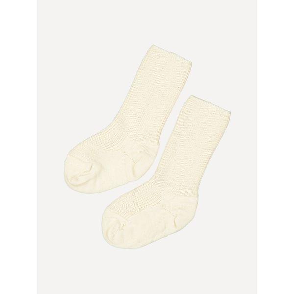 Vauvan merinovillasukat, valkoinen