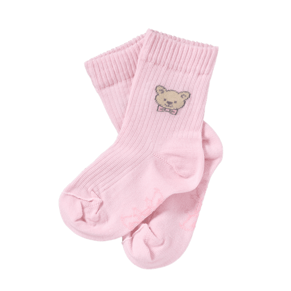 Nallukka, lasten puuvillasukka. Useita värejä.