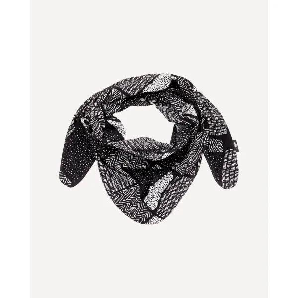 HUIVI jacquard, Sarka, mustavalkoinen