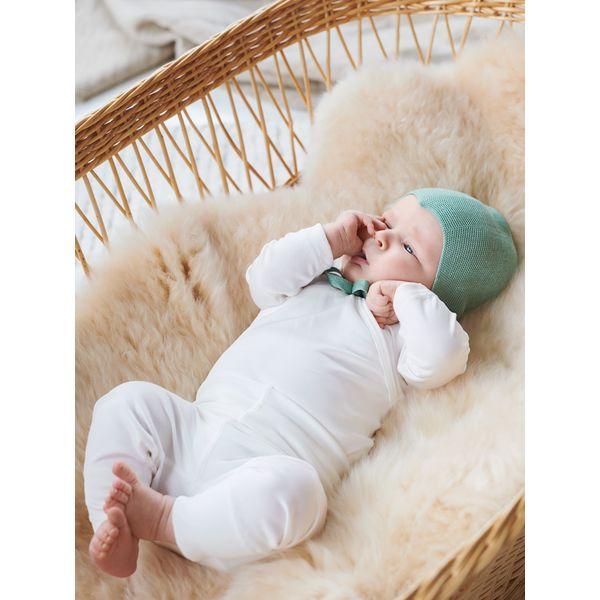Vauvan body silkkiä - Valkoinen