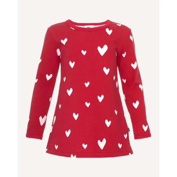 VIENO tunika, Herttanen, punainen