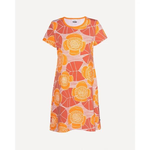 SALLA yöpaita, Ulpukka, oranssi - ruoste