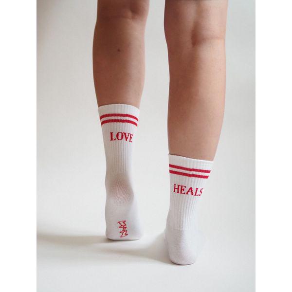 Uhana x Sidoste - Love Heals -kierrätyspuuvillasukat