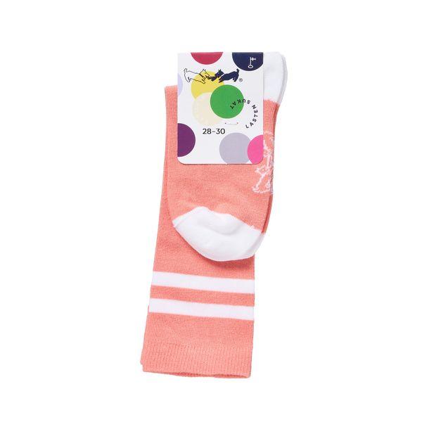 Lasten polvisukka - Persikka