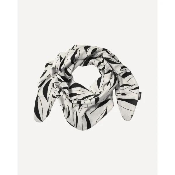 HUIVI jacquard, Flow, luonnonvalkoinen - musta