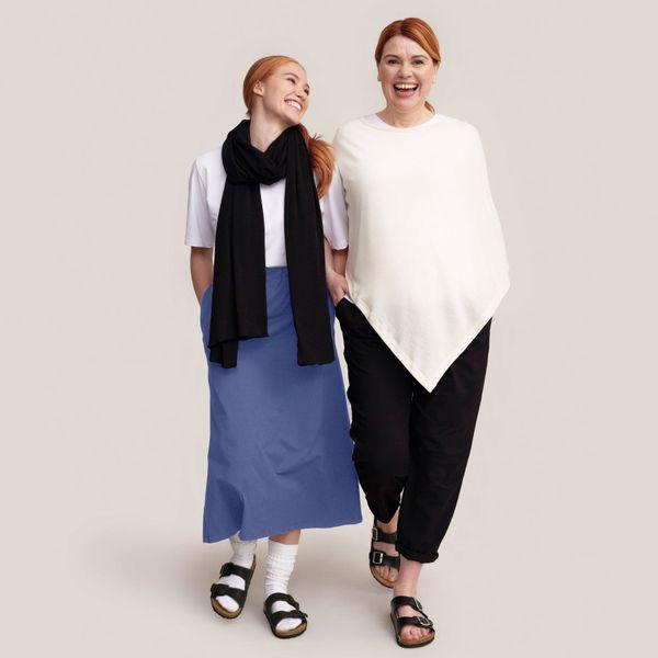 KLASSIKKKO poncho, poistuva väri