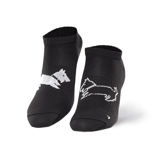 Matalavartinen urheilusukka - Musta