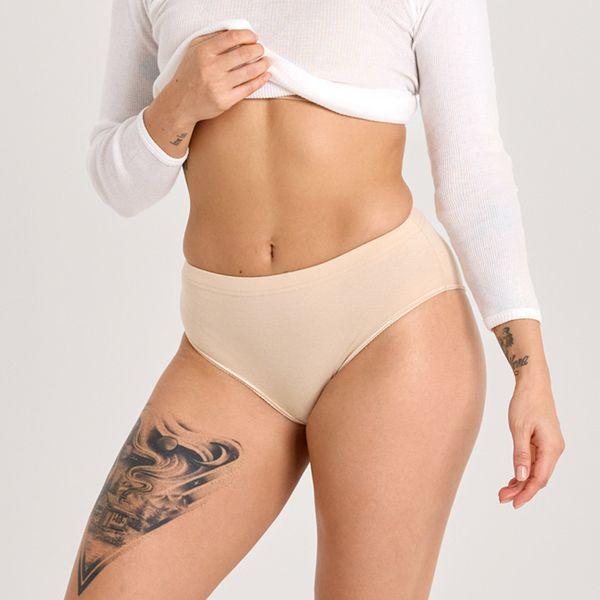 Naisten midi-alushousut, puuvilla