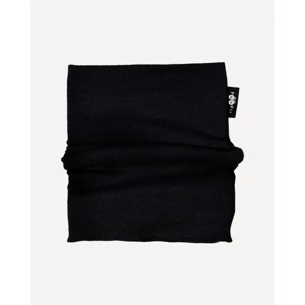 TUUBIHUIVI merinovilla, musta