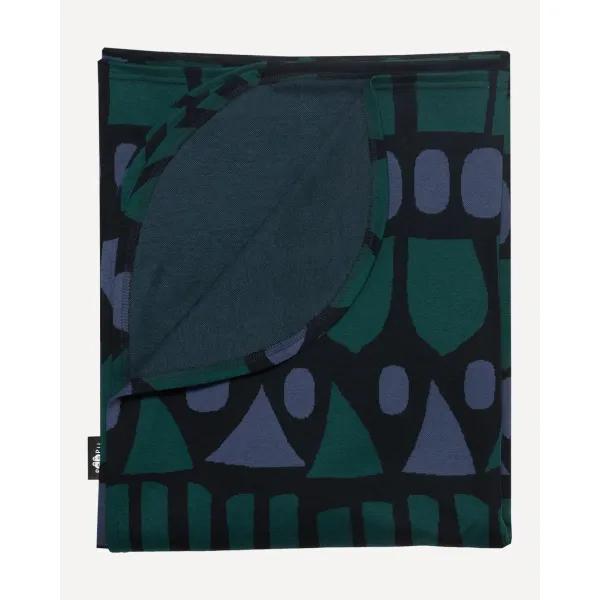 TORKKUPEITTO jacquard, Raanu, tummanvihreä