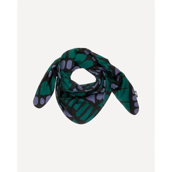 HUIVI jacquard, Raanu, tummanvihreä - mustikka