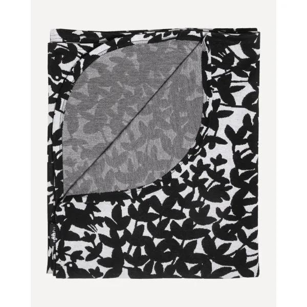 TORKKUPEITTO jacquard, Satakieli, musta