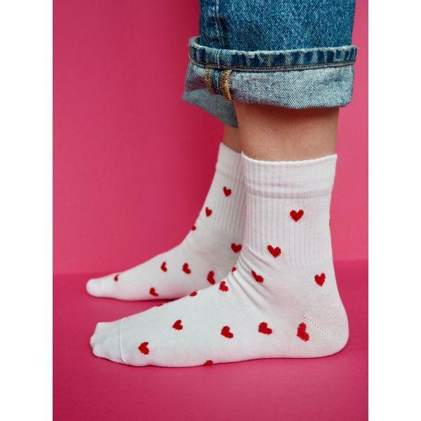 Love in every step - luomupuuvillasukka