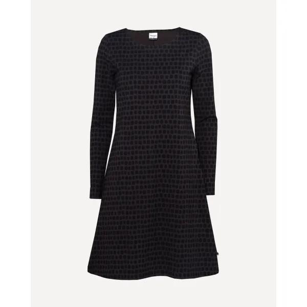 SINI mekko, Rantakivet, kahvi - musta