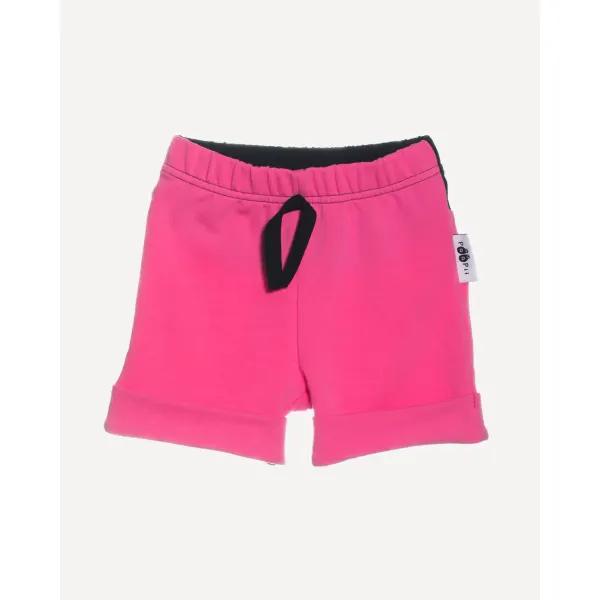 TUOMI shortsit, pinkki - musta