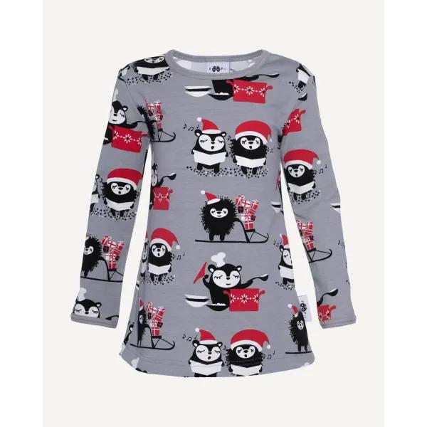 VIENO tunika, Siirin ja Myyryn joulu, harmaa