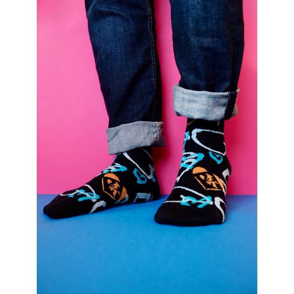 Sydämelliset - Janne Kataja x Sidoste, mustat luomupuuvillasukat