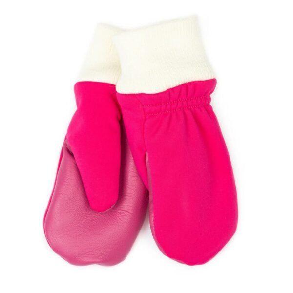 Hanskat lapsille – Välikausihanskat – Britex-rukkaset – fuksia