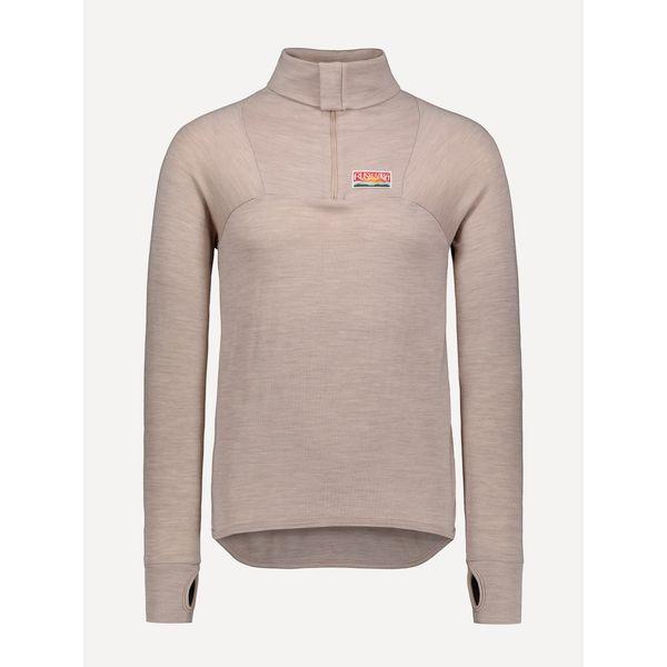 Ulkoilupaita merinovillaa, unisex - Hiekka